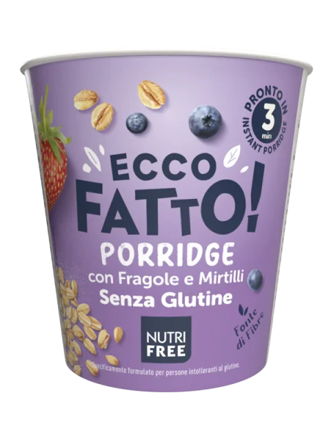 Porridge-fragole