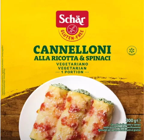 Products Meals PFB0285-12 CannelloniRicottaSpinaci 300g Front