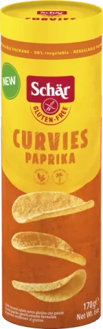Products Snacks CurviesPaprika 170g Front