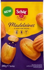 Products Snacks Madeleines 240g Front