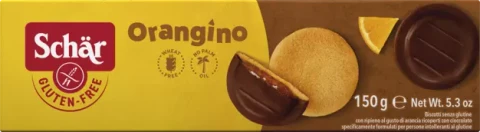 Products Snacks Orangino 150g Front