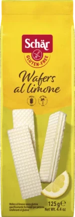 Products Snacks WafersLimone 125g Front