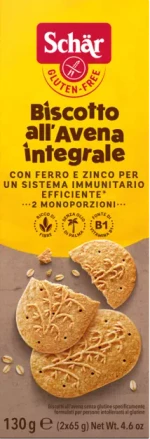 products snacks pfb0312-07 front biscottoavenaintegrale 130g